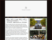 Tablet Screenshot of ccwinetours.com